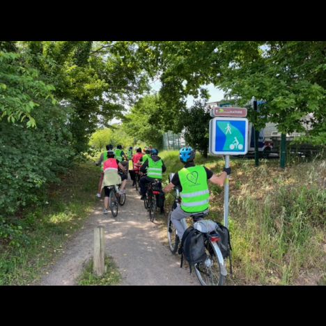 Visuel Sortie gravel tranquille, avec Cyclamaine :  vers Souligné-sous-Ballon (Nouveau)
