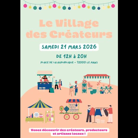 Visuel Le village des créateurs