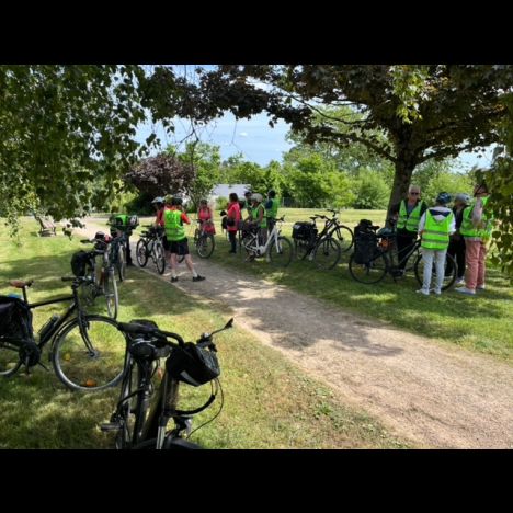Visuel Balade Gravel vers la Milesse et la Bazoge avec Cyclamaine