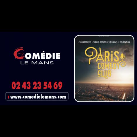 Visuel Paris Comedy Club