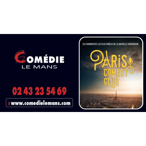 Visuel Paris Comedy Club