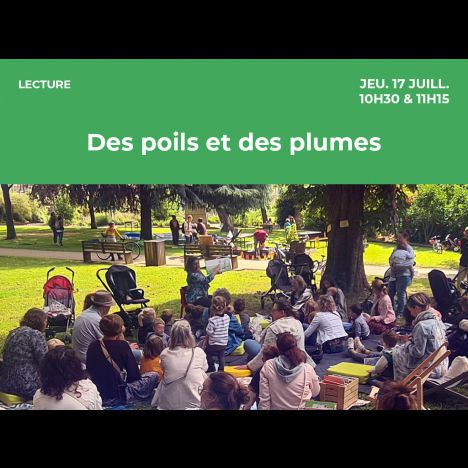 Visuel Des poils et des plumes