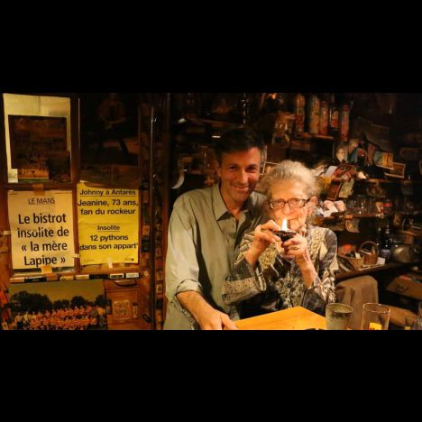 Visuel Ciné-rencontre - Au fabuleux bistrot de la mère Lapipe