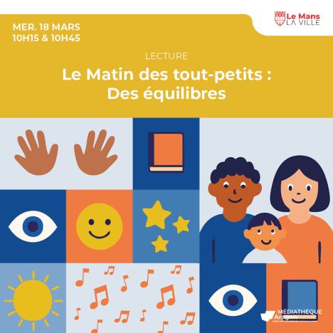Visuel Le Matin des tout-petits : Des équilibres