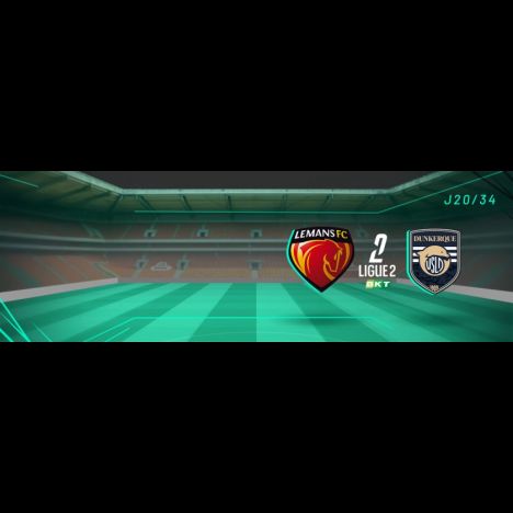 Visuel LE MANS FC - USL DUNKERQUE