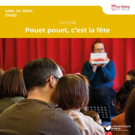 Visuel Pouet pouet, c'est la fête