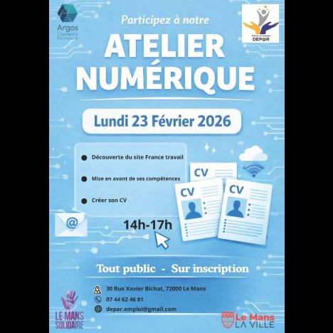 Visuel Atelier numérique