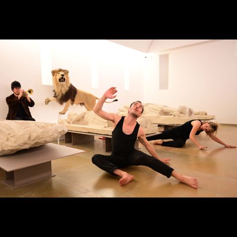 Visuel Spectacle : danse avec les animaux au musée