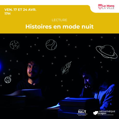 Visuel Histoires en mode nuit