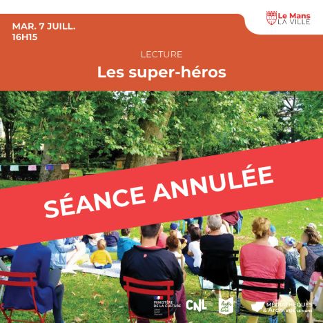 Visuel Annulé - Les super-héros