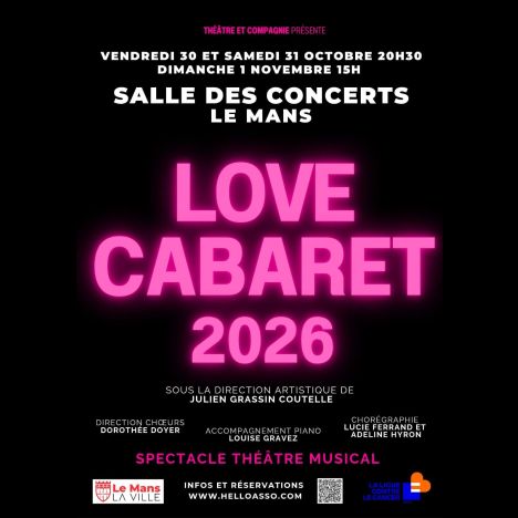 Visuel LOVE CABARET 2026