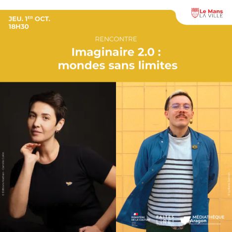 Visuel Imaginaire 2.0 : mondes sans limites