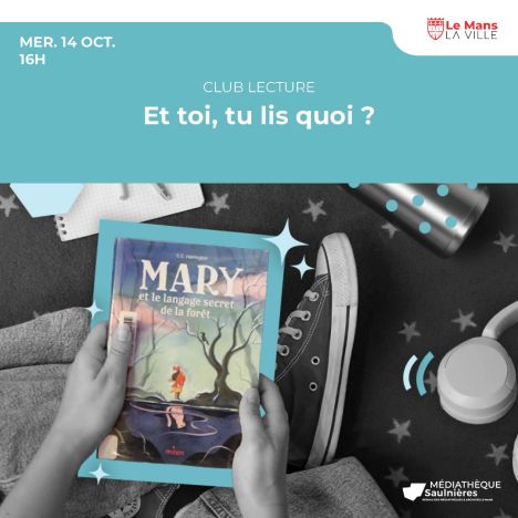 Visuel Et toi, tu lis quoi ?