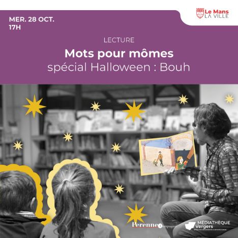 Visuel Mots pour mômes spécial Halloween : Bouh