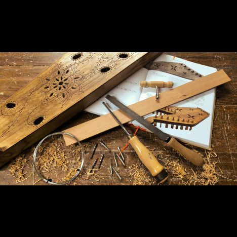 Visuel Atelier de fabrication de kantele
