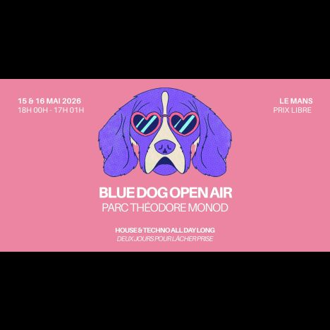 Visuel Blue Dog Open Air