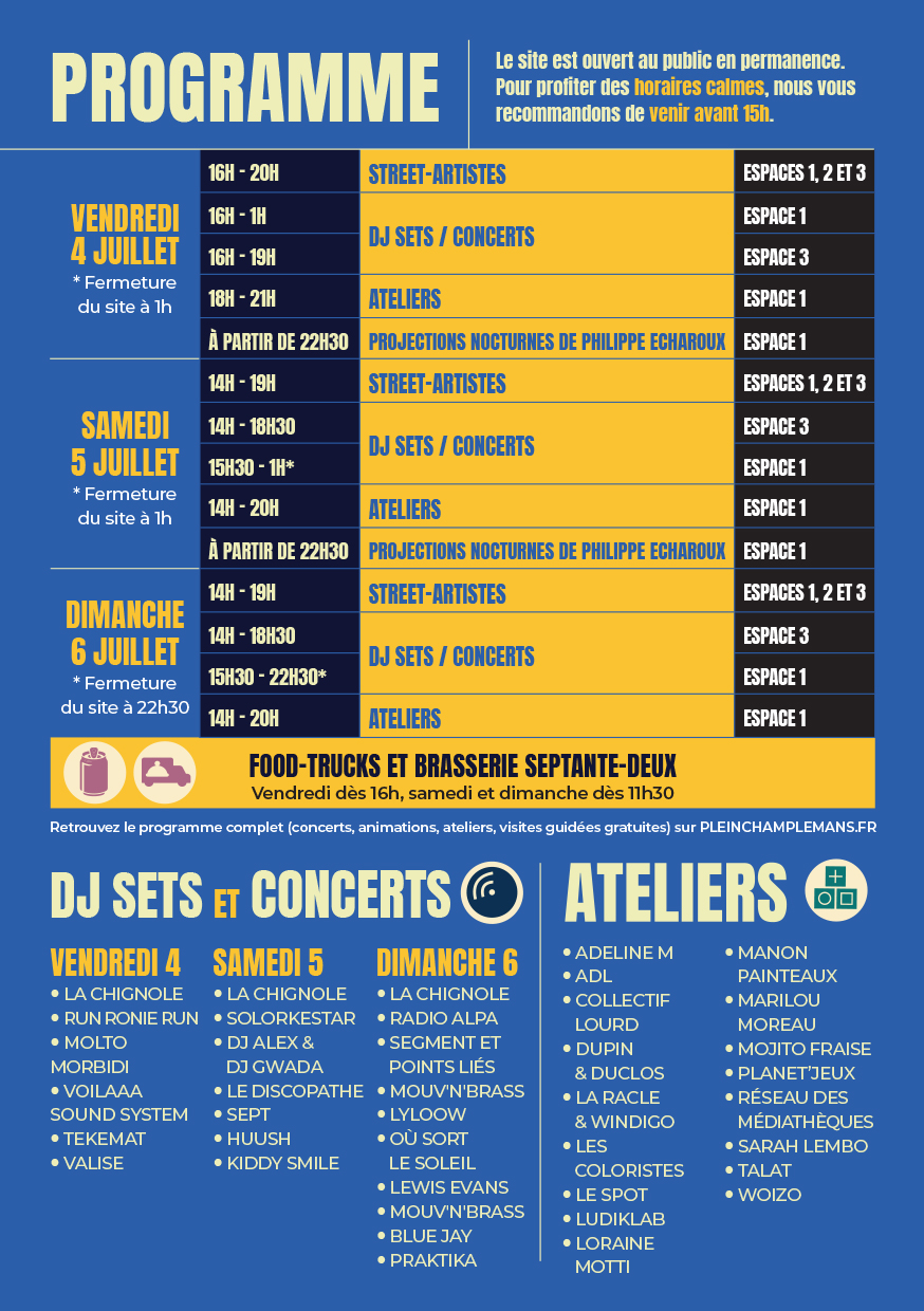 Festival Plein Champ 2025