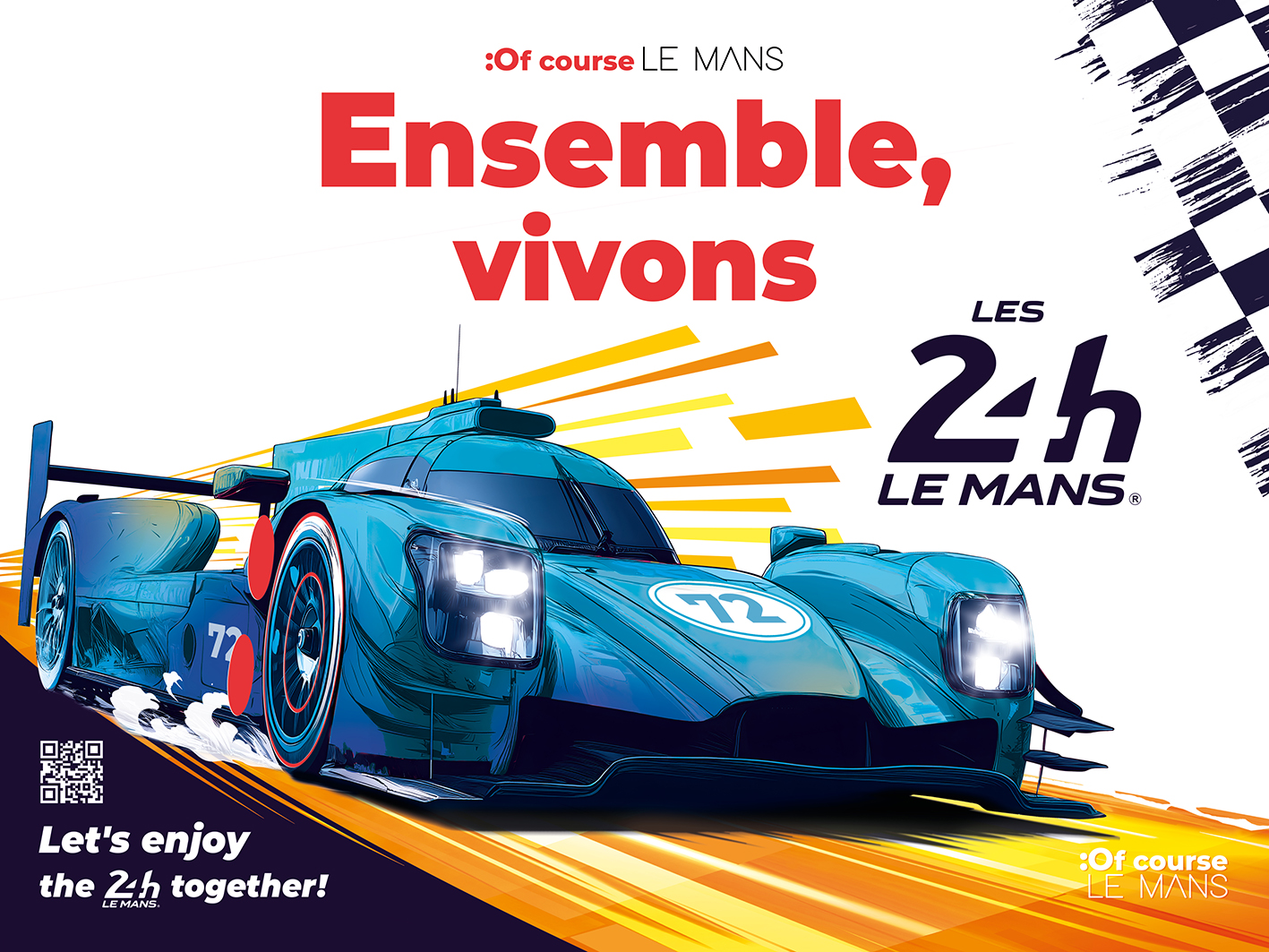 Ensemble, vivons les 24 Heures du Mans !