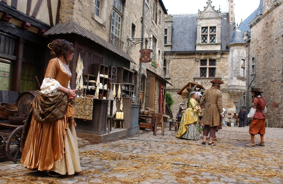 Tournage de Jean de la Fontaine, le défi - 2006