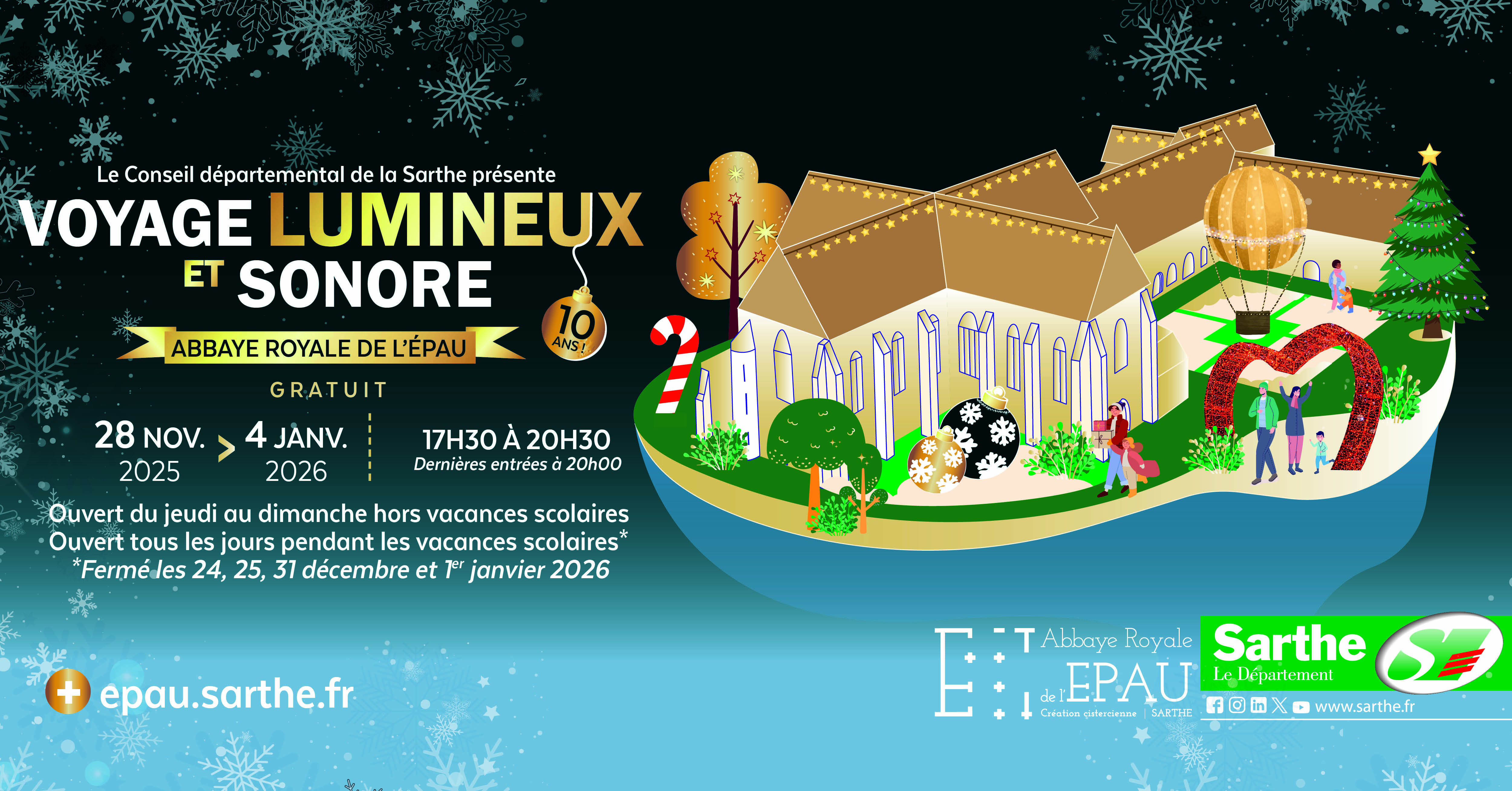 Voyage lumineux et sonore